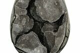 Septarian Dragon Egg Geode - Madagascar #203818-1